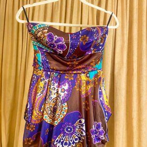 y2k bubble mini dress